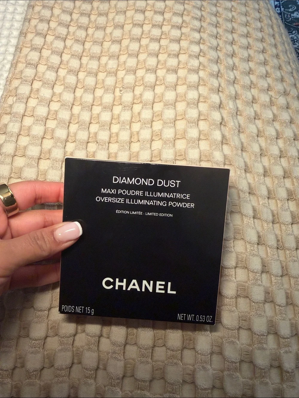CHANEL DIAMOND DUST MAXI OVERSIZE ILLUMINATING POWDER LIMITED EDITION